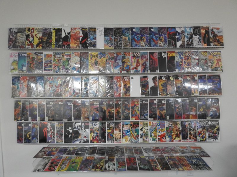 Huge Lot 150+ Comics W/ Flash, Batman, Eight Billion Genies, +More! Avg VF Cond!