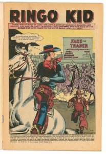 The Ringo Kid 19 FVFN 7.0 Marvel 1973 Bronze Age Western