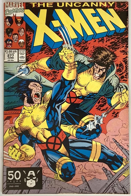 The Uncanny X-Men #277 (FN+, 1991)