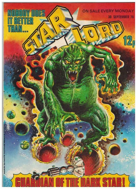 STAR LORD (BRITISH WEEKLY) 21 VG-F ( 9/23/78)