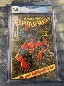 Amazing Spider-Man #100 (1971) Marvel CGC 4.5 WHITE PAGES, FREE SHIP!