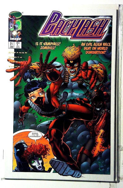 Backlash #21 (1996) Image Comics 1st Print Comic Book
