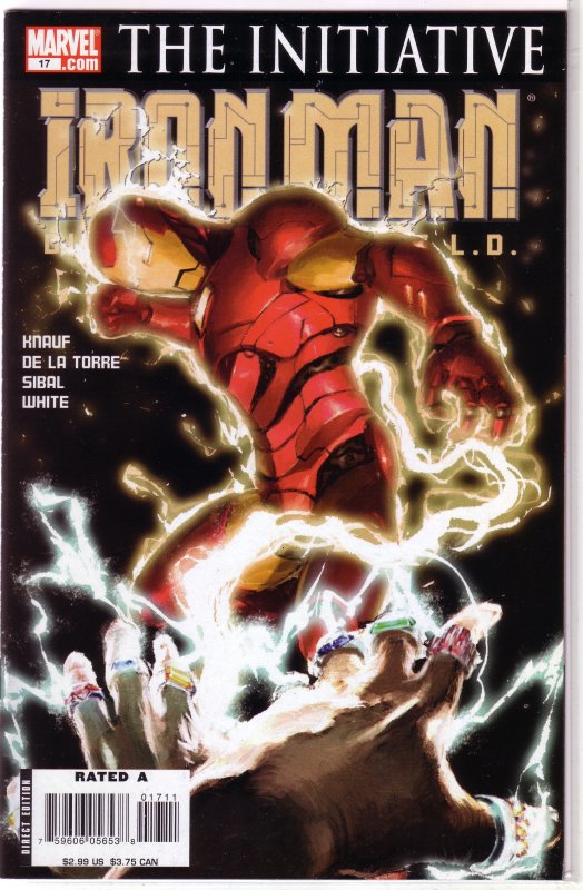 Iron Man: Director of SHIELD (IM vol. 4, 2005) #17 VF (Initiative) Knauf