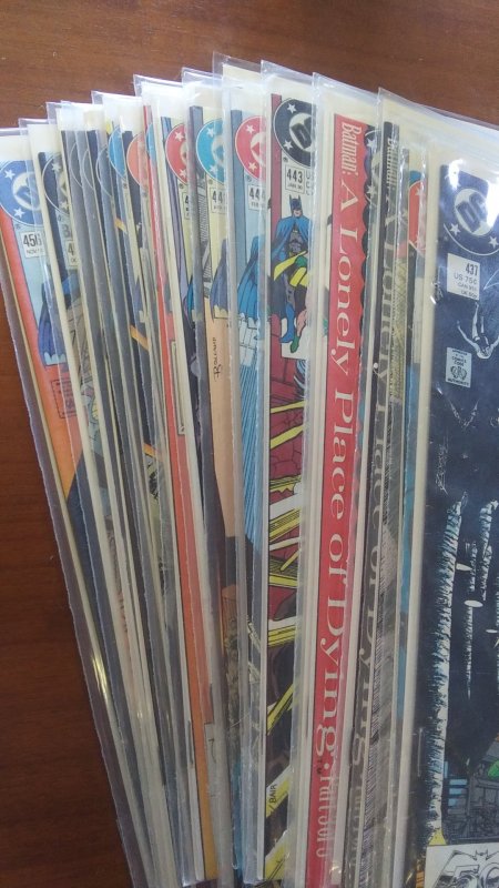 Huge Batman Run. #437-456 All in excellent condition.