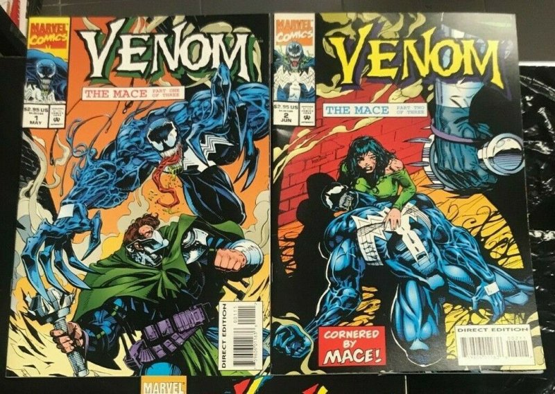 VENOM: THE MACE #1-3 3PC SET OF 2 (VF/NM) COMPLETE STORY!! 1994 