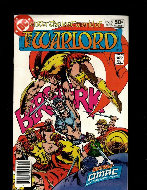 11 The Warlord DC Comic Books #41 42 43 44 45 46 47 48 49 50 51 JF12