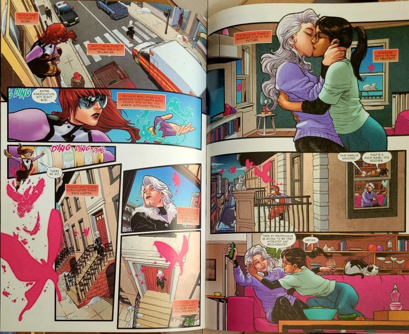 Jackpot & Black Cat #1 (Marvel 2025) Mini Series Premiere! Adam Hughes Cover!