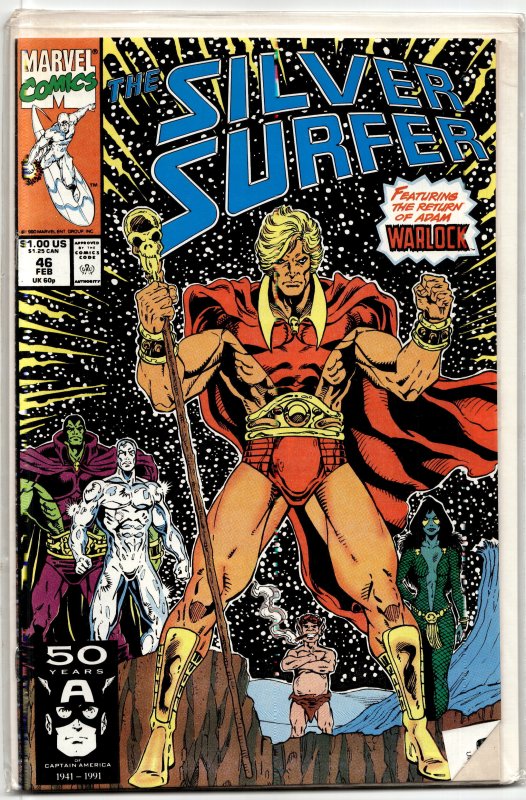 Silver Surfer #46 (1991) Silver Surfer