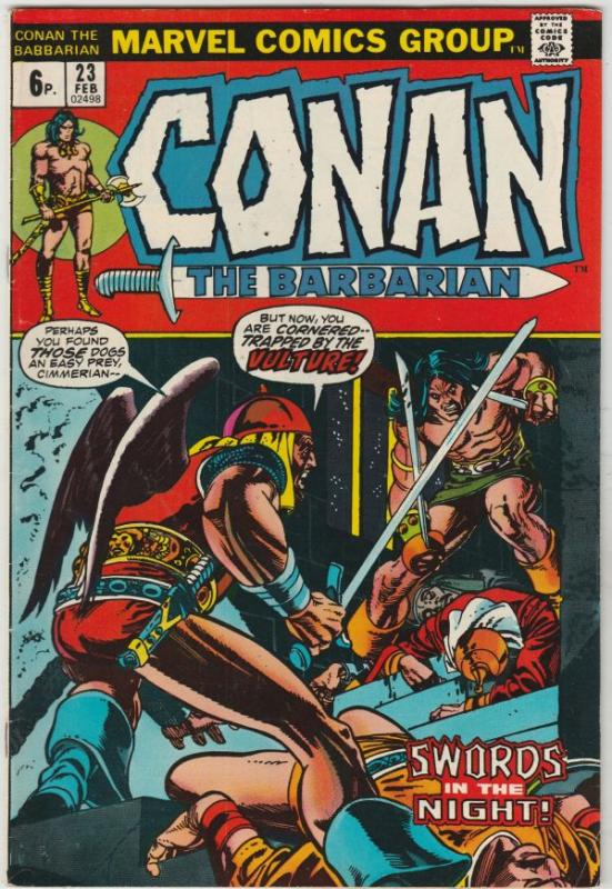 Conan the Barbarian British Variant #23 (Feb-73) VF/NM High-Grade Conan the B...