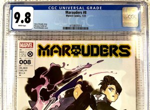 ?~MARVEL~MARAUDERS #008~?~PEACH MOMOKO~?~TRADE VARIANT~?~CGC 9.8~?