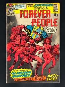 The Forever People #3 (1971) 1st Appearance of Glorious Godfrey