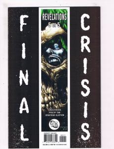 Final Crisis Revelations # 5 Of 5 NM 1st Print DC Comic Book Batman Superman S61