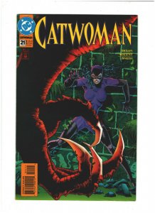 Catwoman #21 NM- 9.2 DC Comics 1995 Jim Balent  