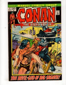 Conan the Barbarian #17 (1972) Classic Marvel bronze Age / ID#515