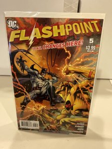 Flashpoint #5  Jose Luis Garcia Lopez Variant Cover!  9.0 (our highest grade)