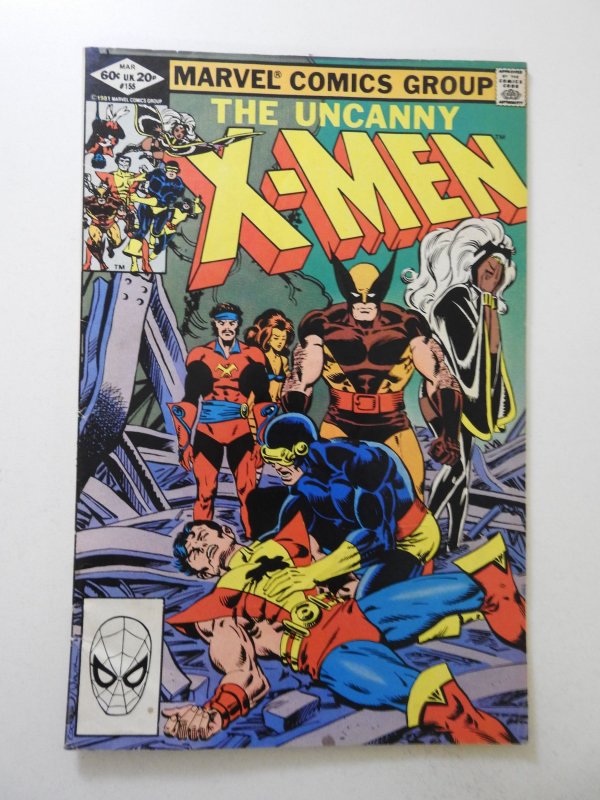 The Uncanny X-Men #155 (1982) VG+ Condition moisture stain bc