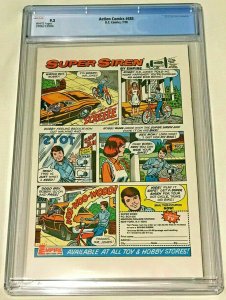 ACTION COMICS#485 CGC 9.2 1978 CLASSIC COVER DC BRONZE AGE COMICS