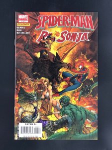 Spider-Man/Red Sonja #4 (2008) Cover Art by Michael Turner