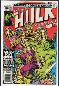 The Incredible Hulk #213 (1977) Hulk