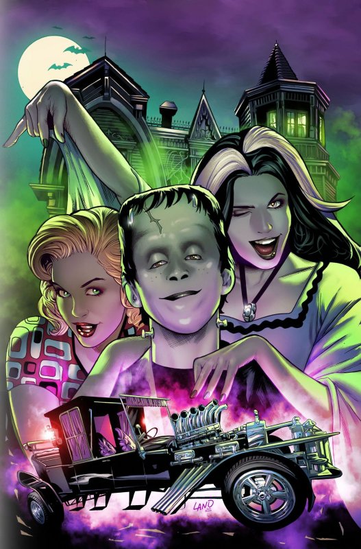 ARCHIE HALLOWEEN SPECTACULAR (2025) GREG LAND NYCC MUNSTERS HOMAGE VARIANT NM.