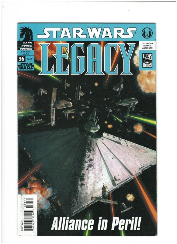 Star Wars Legacy #36 Dark Horse Comics 2009 FN+ 6.5