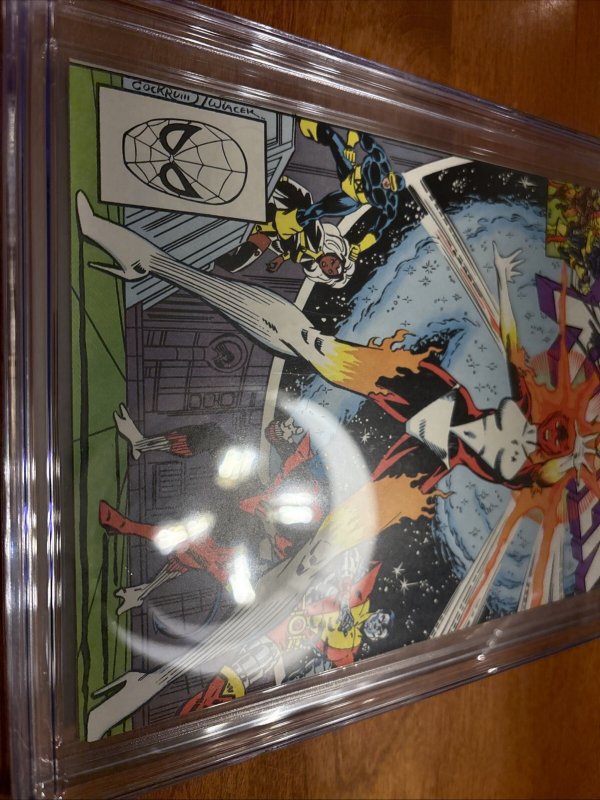 Unncanny X-Men # 164 (CGC 9.8 SS) Signed Chris Claremont