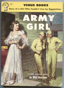 ARMY GIRL-VENUS BOOKS #194-1953-SPICY--R BELARSKI-HARRY WHITTINGTON