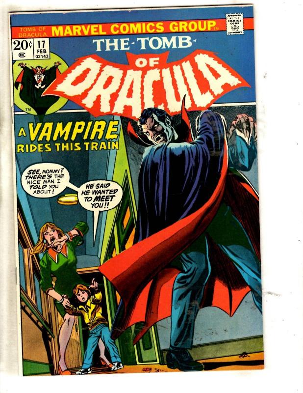 Tomb Of Dracula # 17 NM Marvel Comic Book Horror Fear Vampire Monster TW64