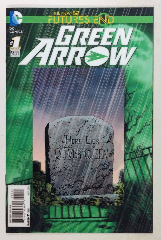 Green Arrow: Futures End 3-D Motion Cover (2014)