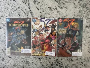 3 Sovereign Seven DC Comic Books # 17 19 + Annual # 2 VF-NM Batman Flash 11 J843