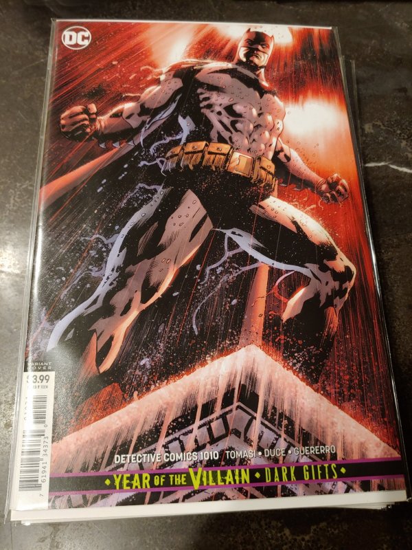 ​DETECTIVE COMICS #1010 VIRGIN VARIANT YEAR OF THE VILLAIN DARK GIFTS