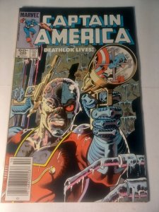 Captain America #286 VG Newsstand Deathlok Marvel Comics c251
