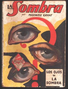 La Sombra-The Shadow Pulp #8 10/21/1938-Maxwell Grant-Spanish reprint