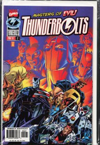 Thunderbolts #2 Team Cover (1997) Thunderbolts