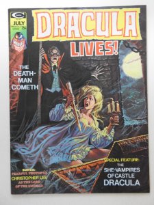 Dracula Lives #7 (1974) Sharp VF- Condition!