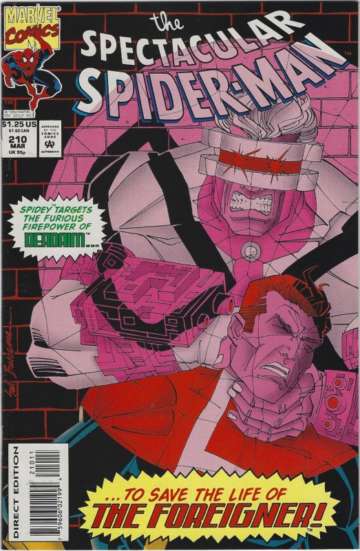 Spectacular Spider-Man #210