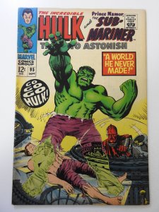 Tales to Astonish #95 (1967) VG Condition centerfold detached top staple