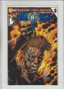 Universe #1 VF/NM dynamic forces blue foil variant with COA (#768 of 999)