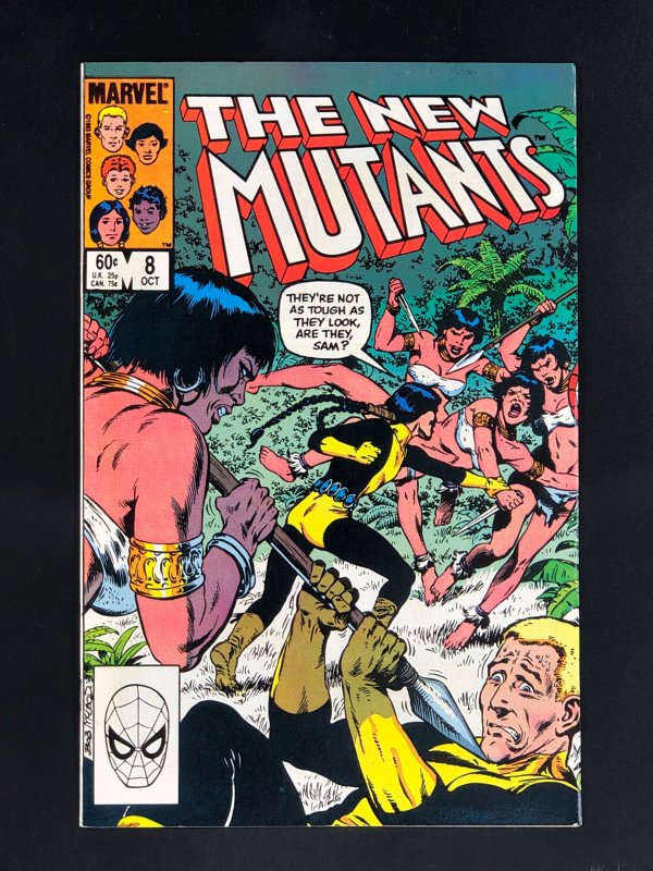 The New Mutants #8 (1983) 1st Appearance and Origin of Magma