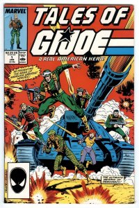 Tales of G.I. Joe #1 (Marvel Jan 1988) REPRINTS GI JOE #1 white pages nice comic