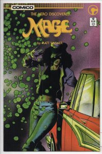 MAGE HERO DISCOVERED #12, NM- ,Matt Wagner, 1984 1985, Comico