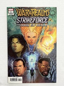 War of the Realms Strikeforce The Dark Elf Realm #1 NM Variant Marvel Comics ...