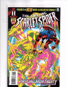 Marvel Comics Amazing Scarlet Spider #1 Mark Bagley Art Venom Carnage Doc Ock