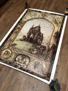 Lord of the Rings 1988 27x39 J.Cauty Poster