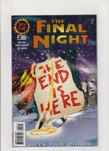 The Final Night #2 NM- 9.2 DC Comics 1996 Superman,Batman,Justice League