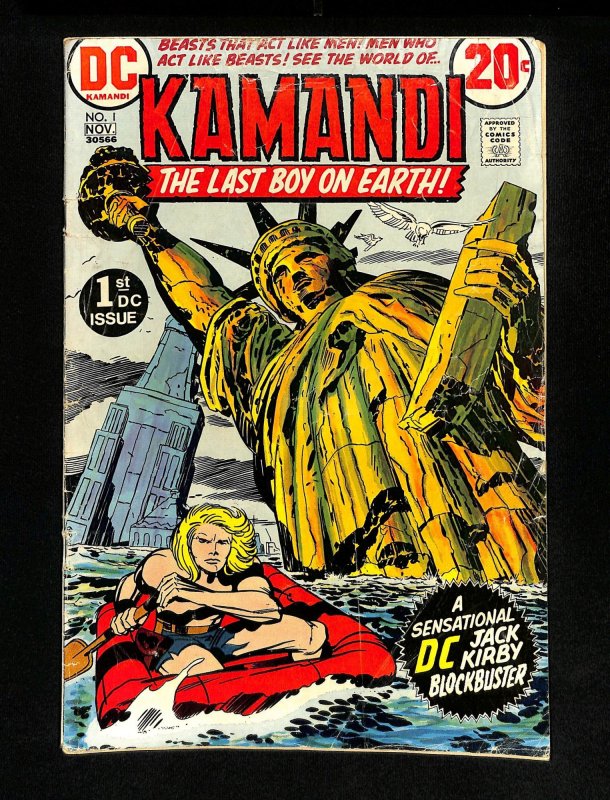 Kamandi, The Last Boy on Earth #1 1st App Kamandi! Origin!