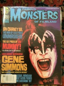 FAMOUS MONSTERS #226 JUNE/JULY 1999 - VF/NM Condition GENE  SIMMONS