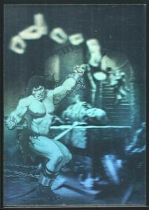 1992 FPG Ken Kelly Insert Hologram H1 - Dungeon Of Doom