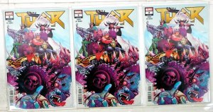 Thor Lot of 3 #2 x3 (2018) Marvel Comics 1st Print Comic Books