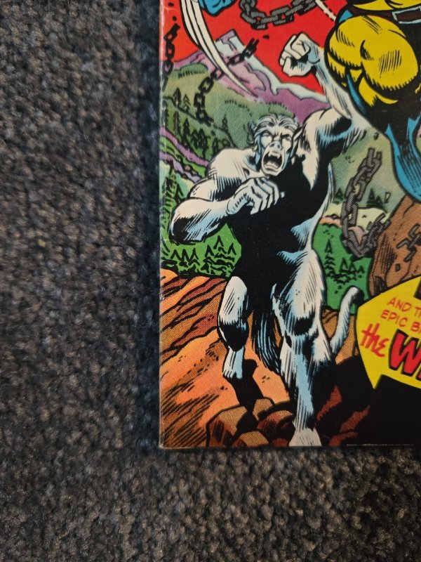 The Incredible Hulk Comic Wolverine 1st App! Hulk #181